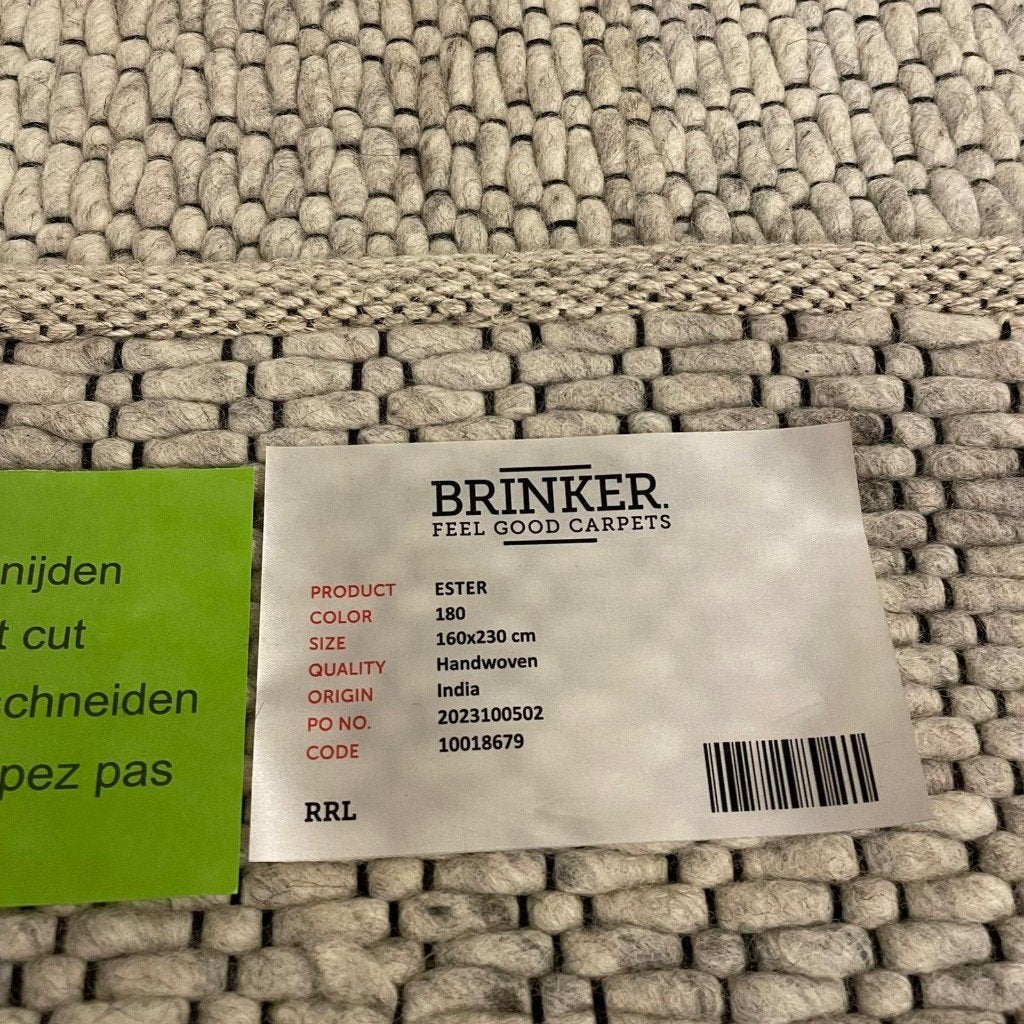 Brinker Ester San Remo 180 Vloerkleed - 160x230cm, Huis en Inrichting, Stoffering | Tapijten en Kleden, Brinker, Brinker, 150 tot 200 cm