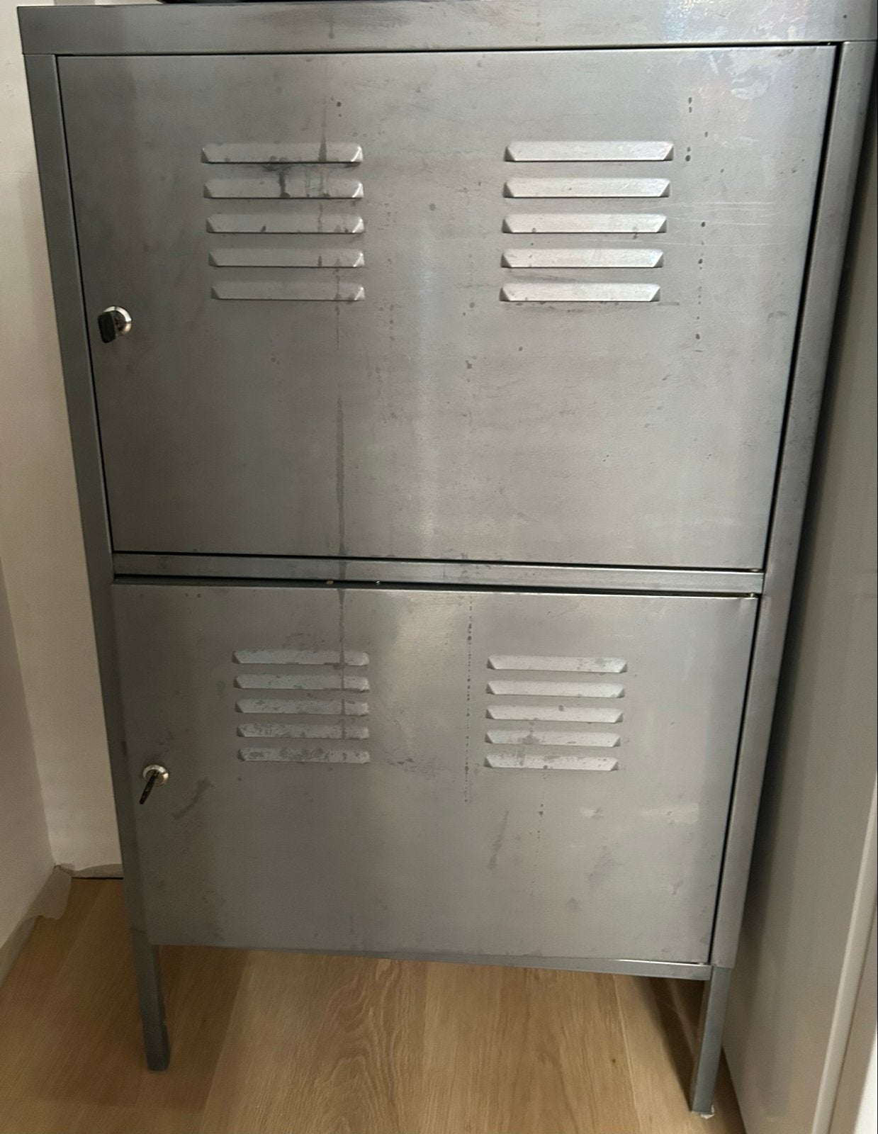 IKEA Kastje - Metalen Locker, Huis en Inrichting, Ophalen, Gebruikt