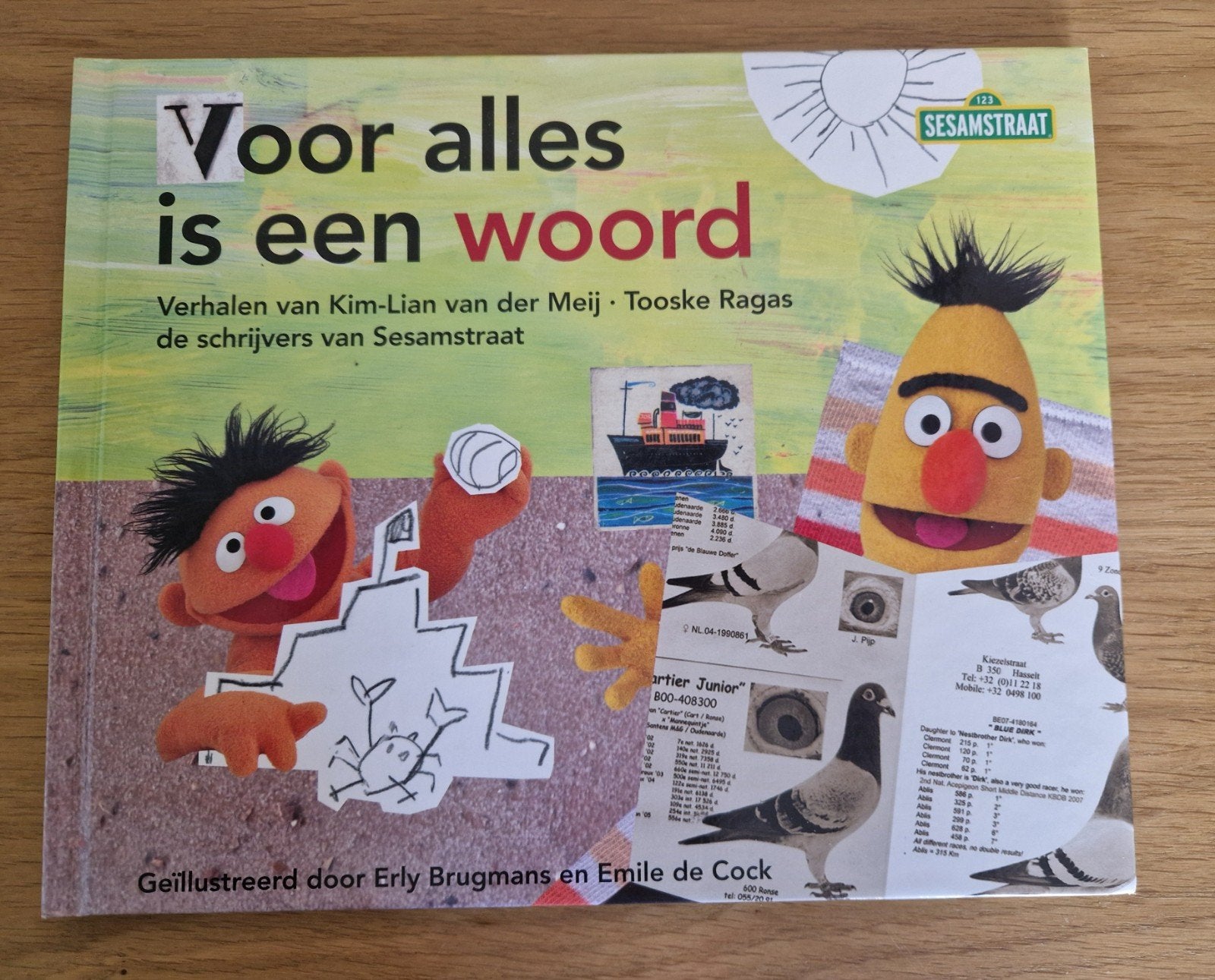 Voor alles is een woord - Sesamstraat voorleesboek, Fictie algemeen, Jongen of Meisje, Ophalen of Verzenden, Zo goed als nieuw