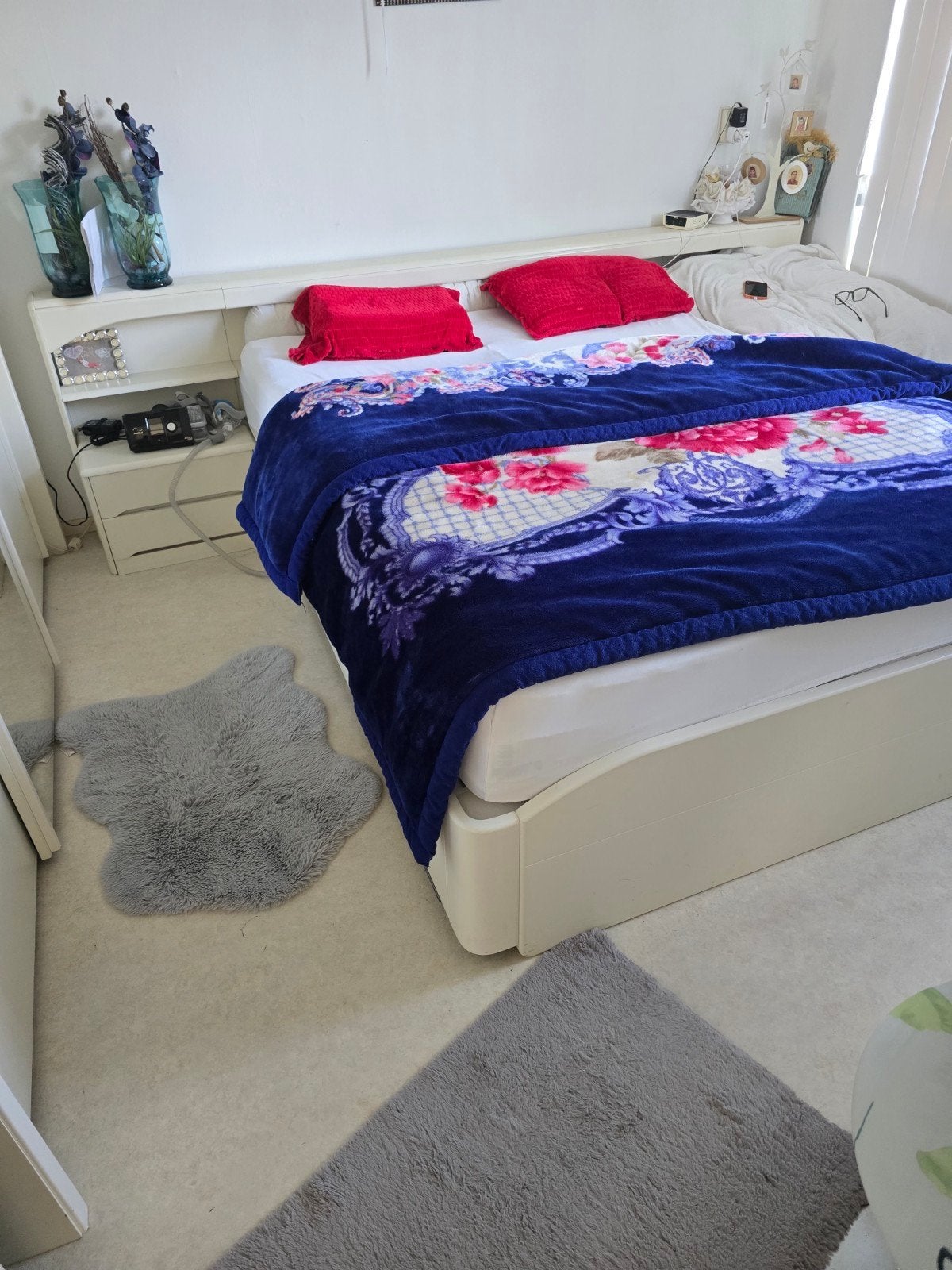 gratis kompleet slaapkamer, Huis en Inrichting, Ophalen, Wit, Tweepersoons, 200 cm