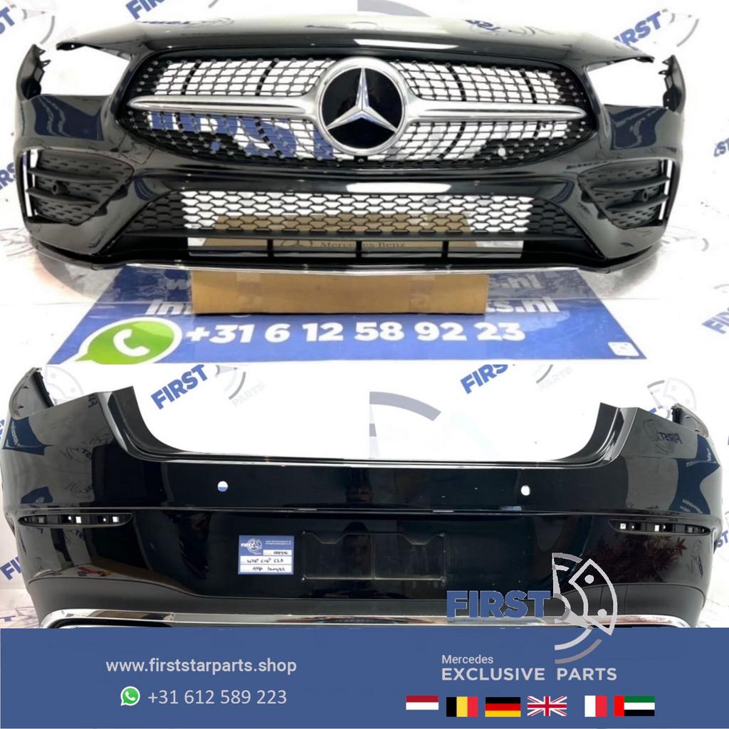 W118 C118 AMG PAKKET Voorbumper + Achterbumper SET Mercedes, Gebruikt, -, Ophalen of Verzenden, Bumper