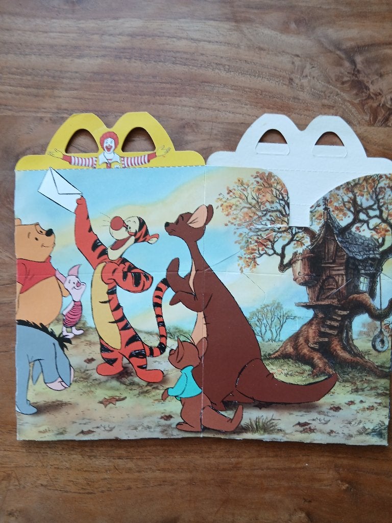 McDonald's happy meal doosje, Ophalen of Verzenden, Zo goed als nieuw