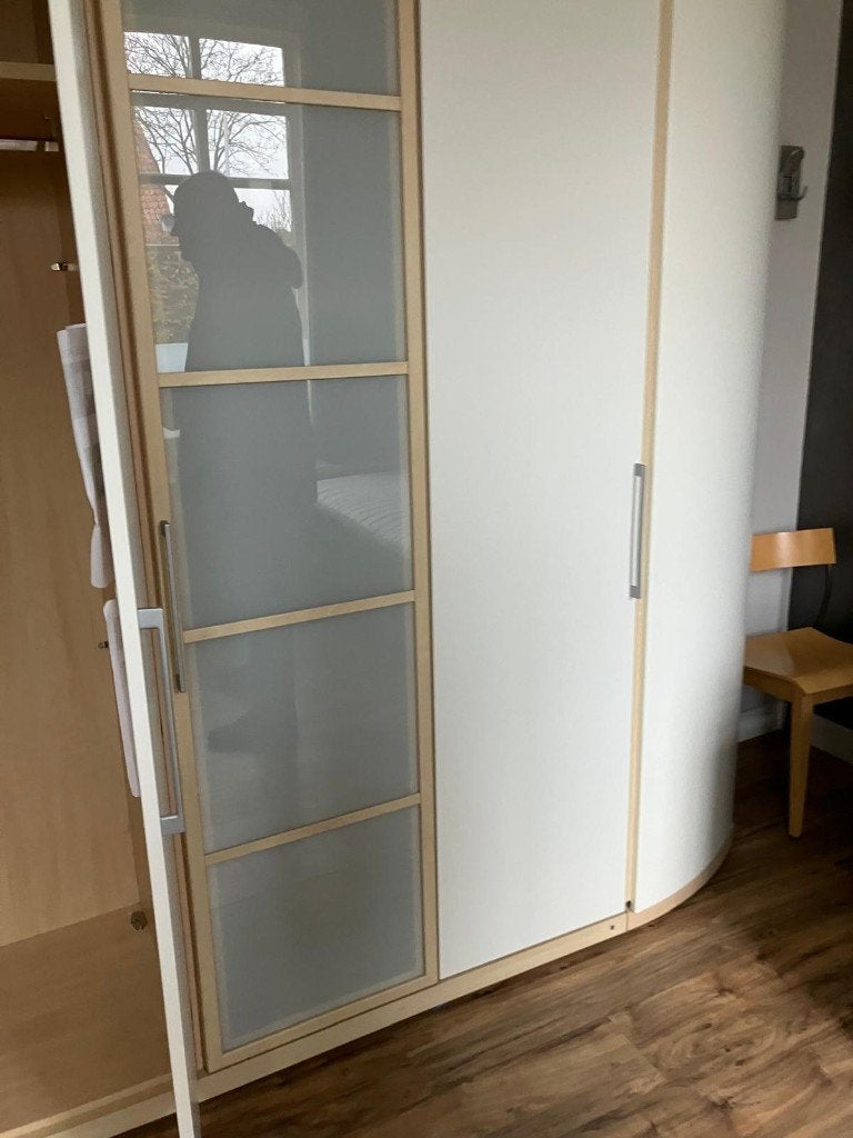 DRAAIDEUR KLEDINGKAST 5 DEUREN, Ophalen, Met deur(en), MODERN, 200 cm of meer