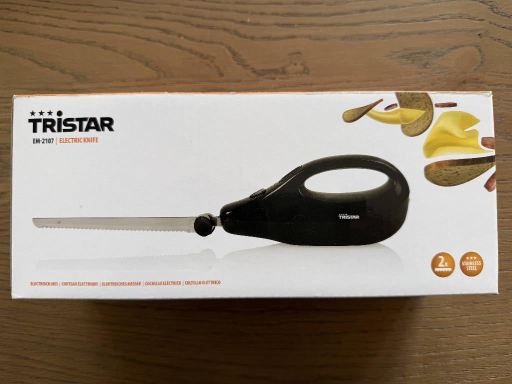 Elektrisch Mes Tristar, Ophalen, Nieuw, Rvs of Chroom