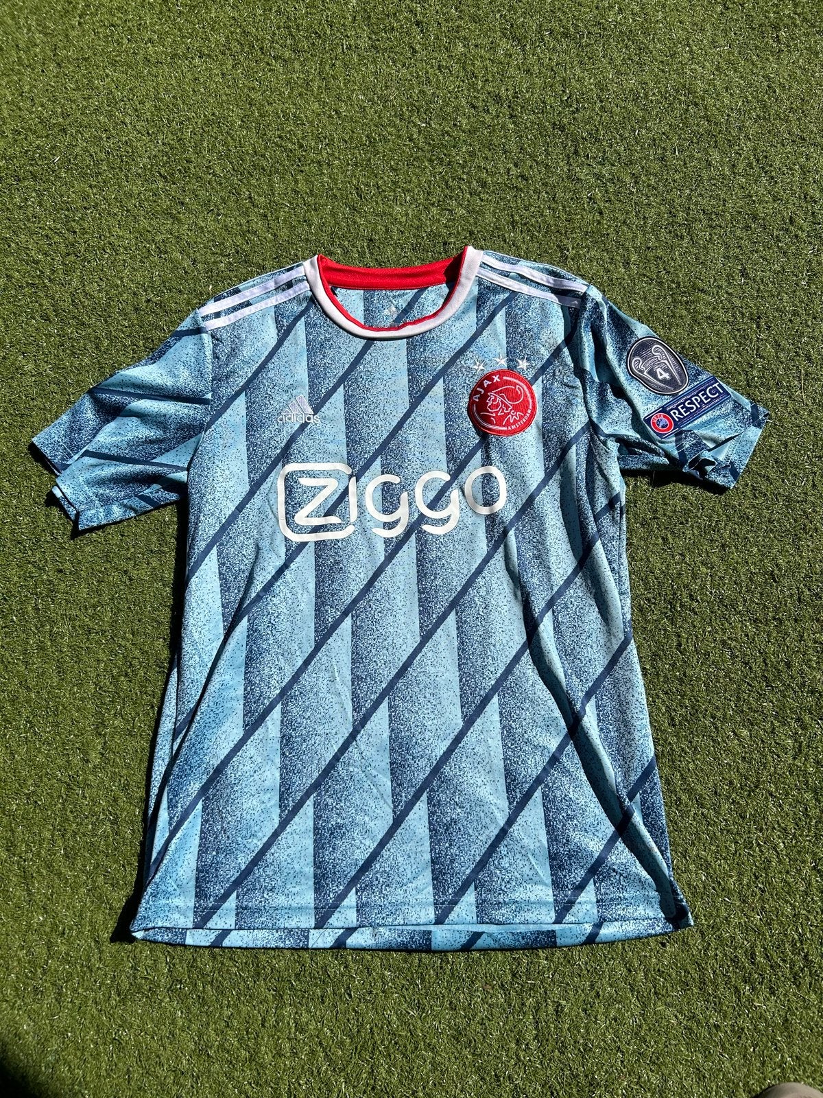 Ajax uitshirt Blind 17 (niet officieel), Ophalen of Verzenden, Gebruikt, Shirt