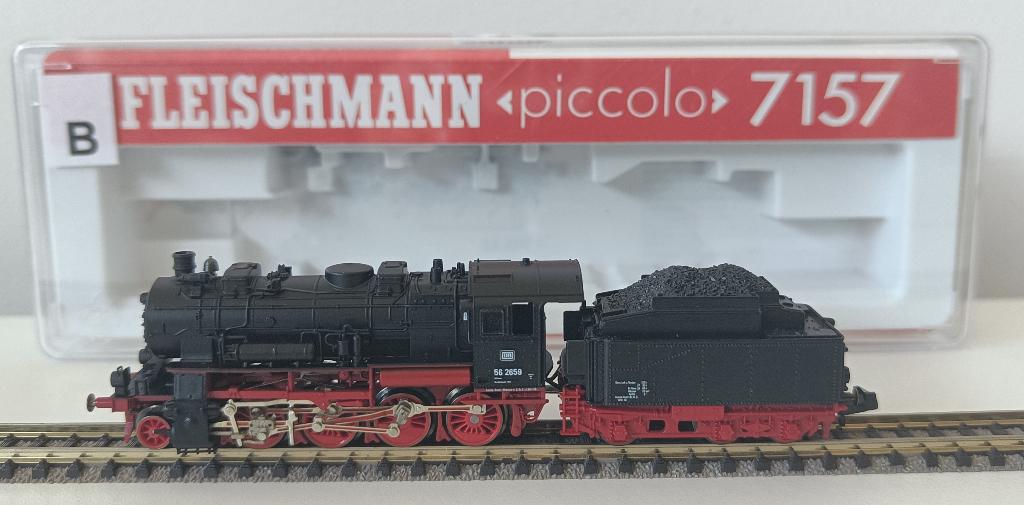 Fleischmann 7157 BR56, Fleischmann, Ophalen of Verzenden, Zo goed als nieuw, Gelijkstroom