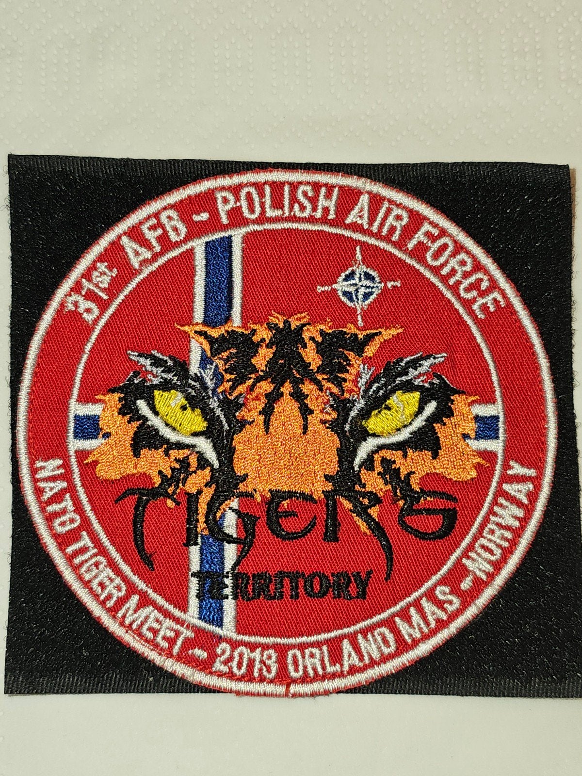 Wanted : NTM Nato Tiger Meet patches, Ophalen of Verzenden, Patch, Badge of Embleem
