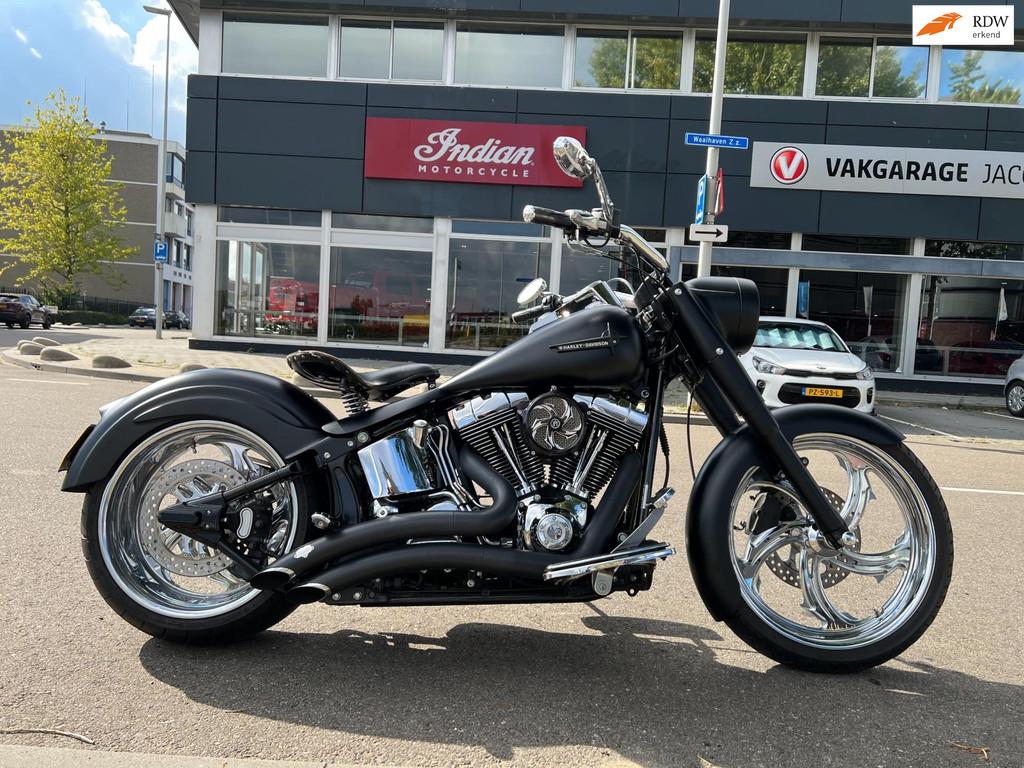 Z-Harley Davidson Chopper 88 FLSTFI Fat Boy, Motoren, Motoren | Harley-Davidson, Chopper, Bedrijf, 1449 cc, Meer dan 35 kW
