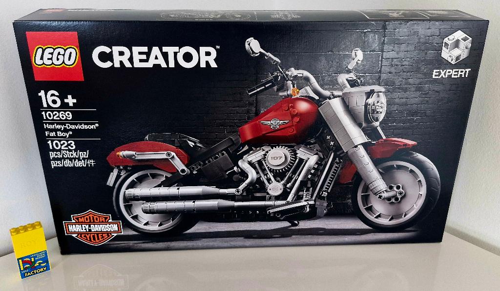 Lego 10269 Harley-Davidson Fat Boy, Lego, Nieuw, Ophalen of Verzenden, Icons