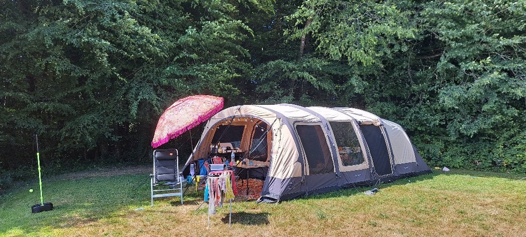 Bardani Airspace 410TC, Caravans en Kamperen, Tenten, Ophalen, Zo goed als nieuw, Tot en met 5