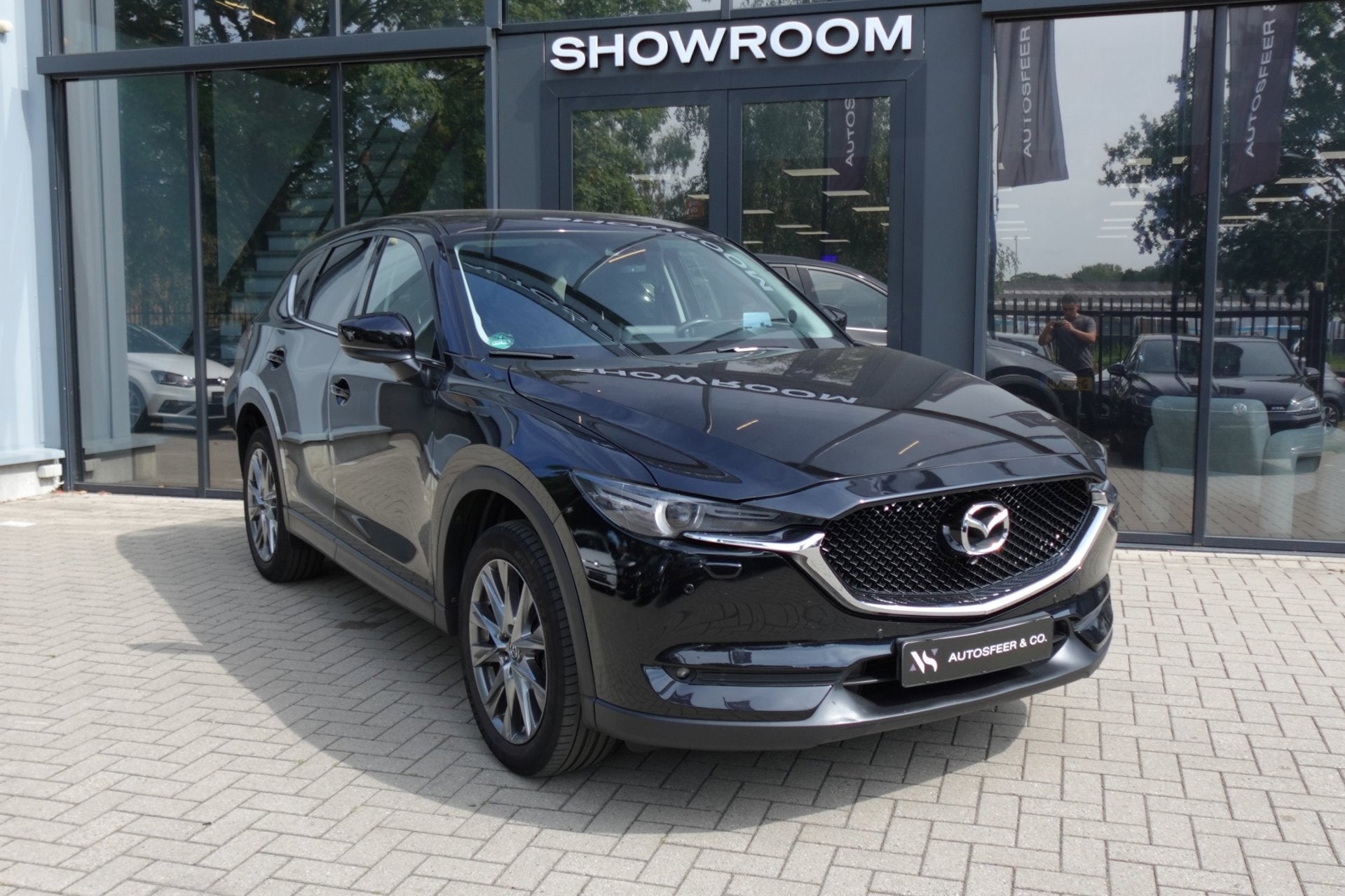 Mazda CX-5 2.5 SkyActiv-G 194 GT-M 4WD BOSE HUD 360 VOL, 195 pk, Zwart, 4 cilinders, Zwart