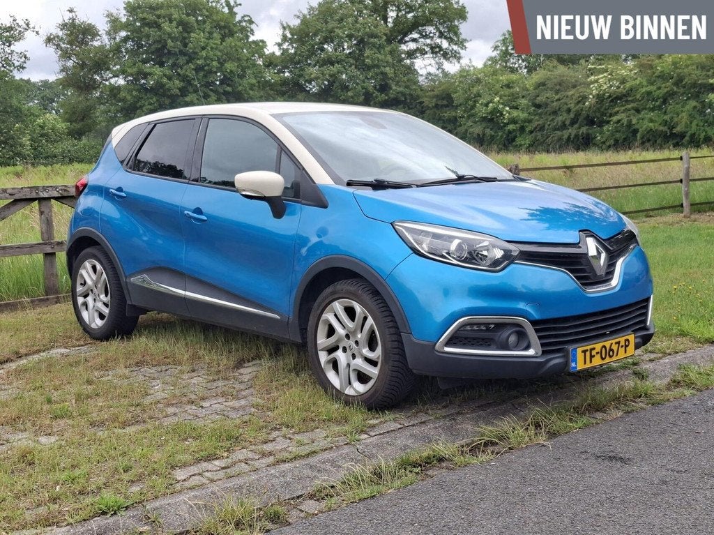 Renault Captur 0.9 TCe Dynamique (Navi/Clima/Cruise/Keyless), Voorwielaandrijving, Gebruikt, Huisgarantie, Blauw