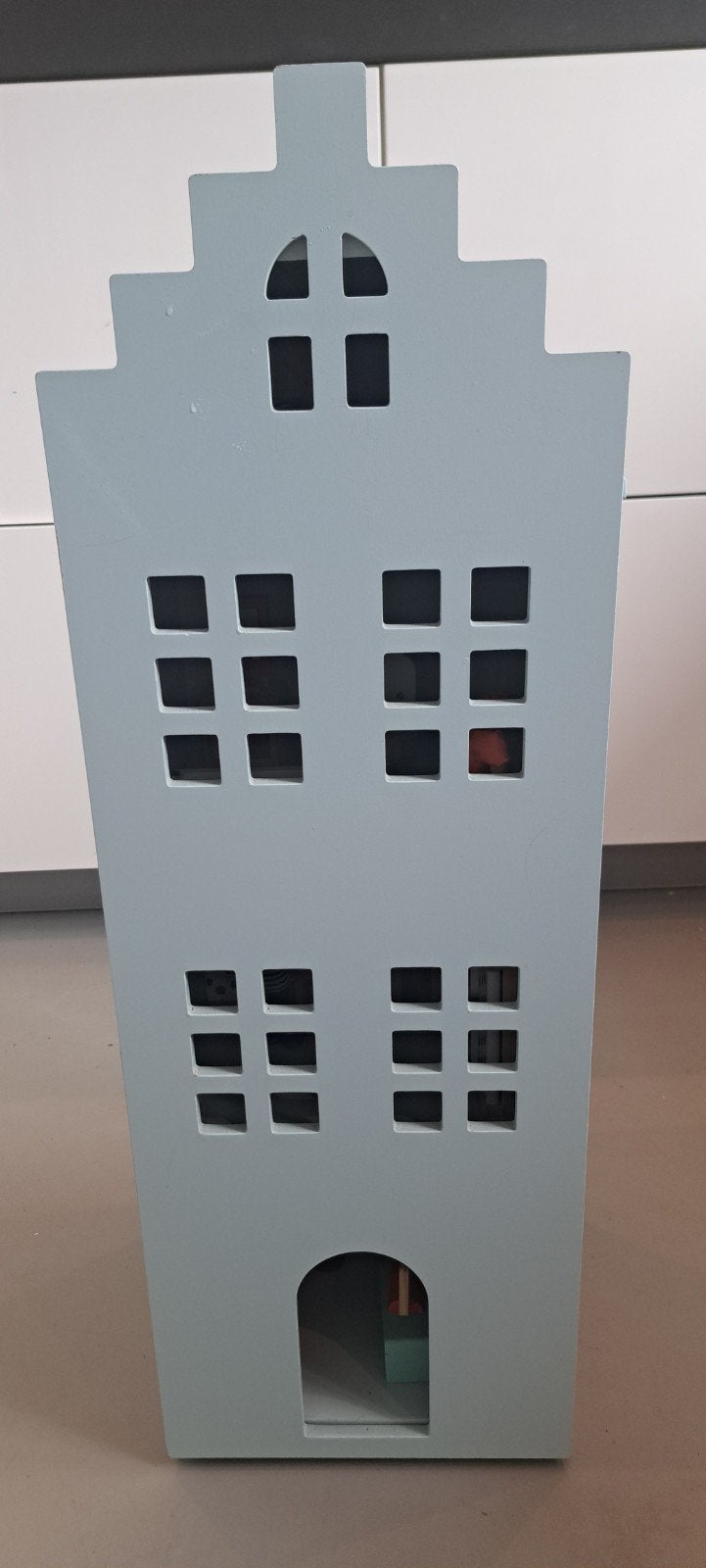 Poppenhuis (Hema) inclusief inrichting, Kinderen en Baby's, Ophalen, Zo goed als nieuw, Poppenhuis