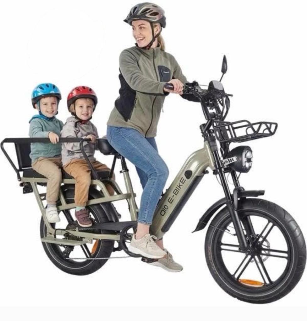NIEUWE OUXI  Q10 LONGTAIL FAMILIE FATBIKE, 59 cm of meer, Ophalen, Nieuw, Overige merken