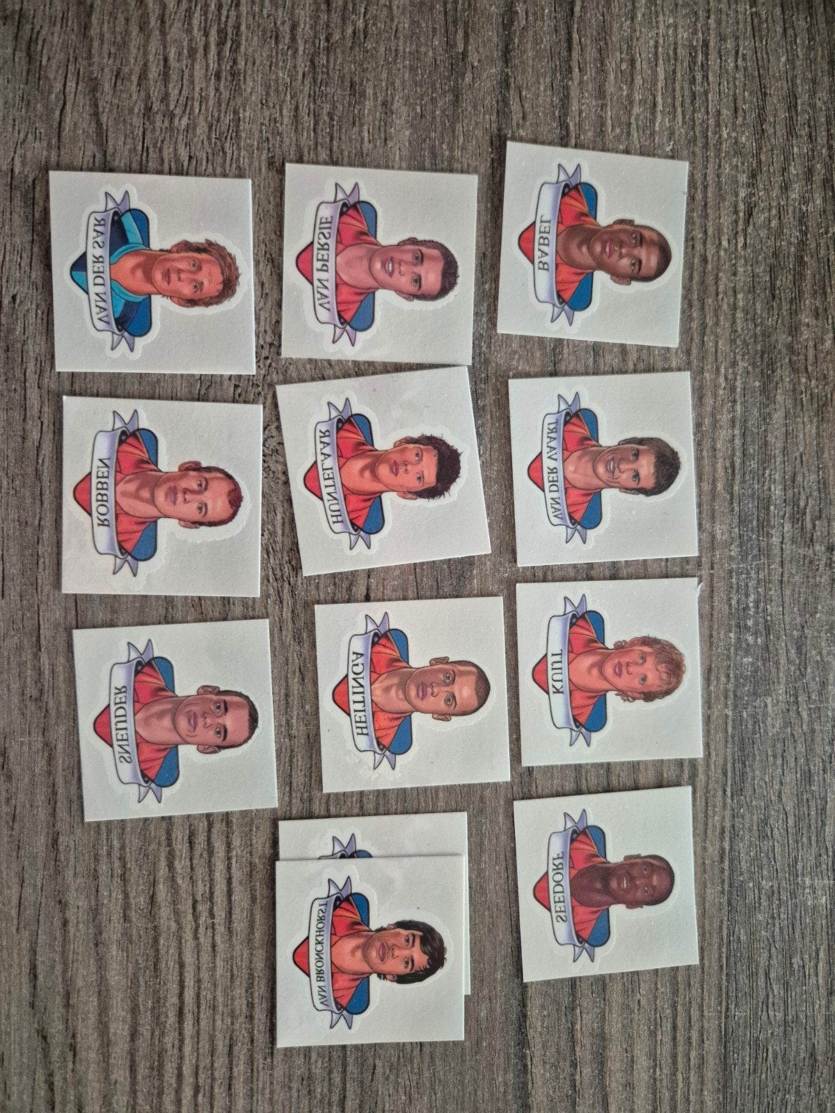 Voetbal Plak Tattoo's - Diverse Spelers, Ophalen of Verzenden, Nieuw, Sport