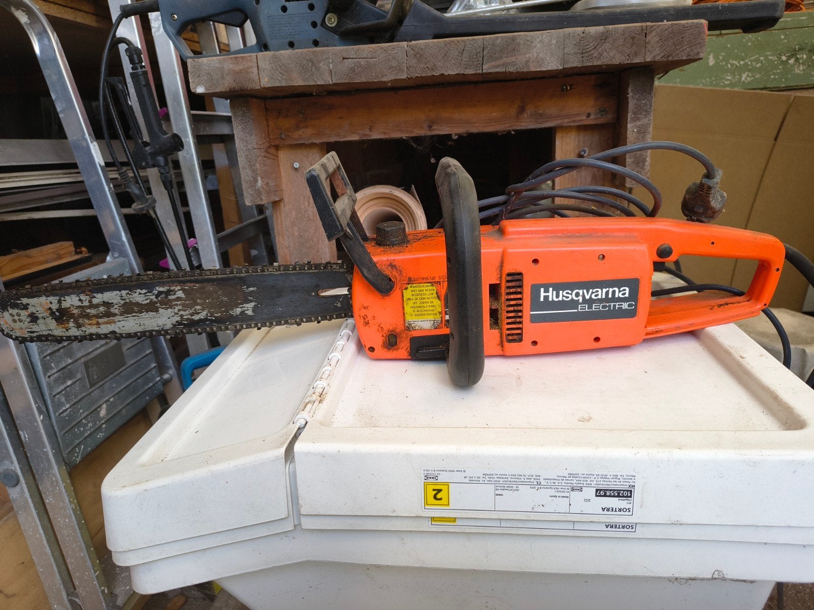 Husqvarna elektrische kettingzaag 1400W