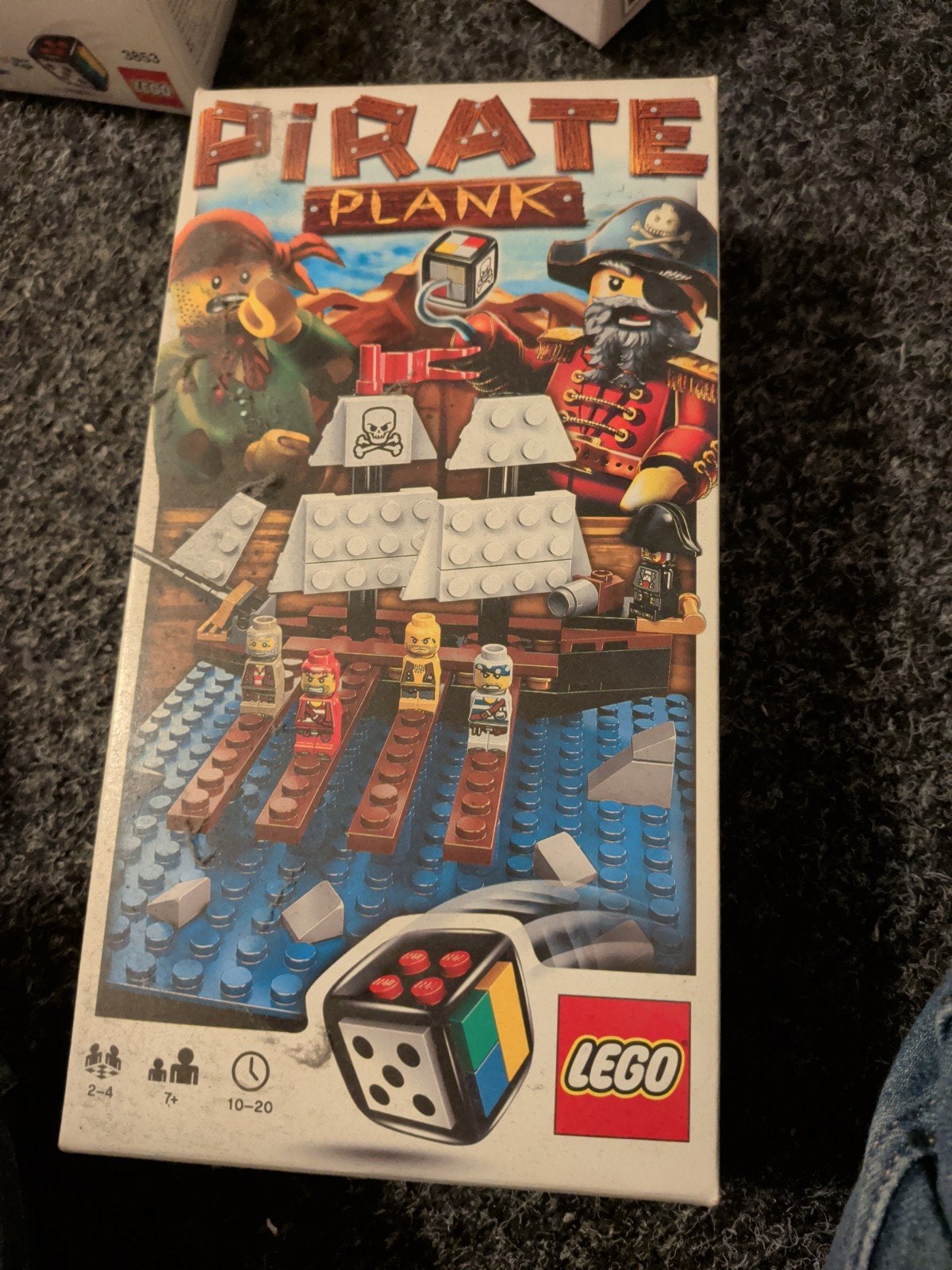 Lego Pirate Plank bordspel (niet zeker compleet), Ophalen of Verzenden, Gebruikt, Overige merken