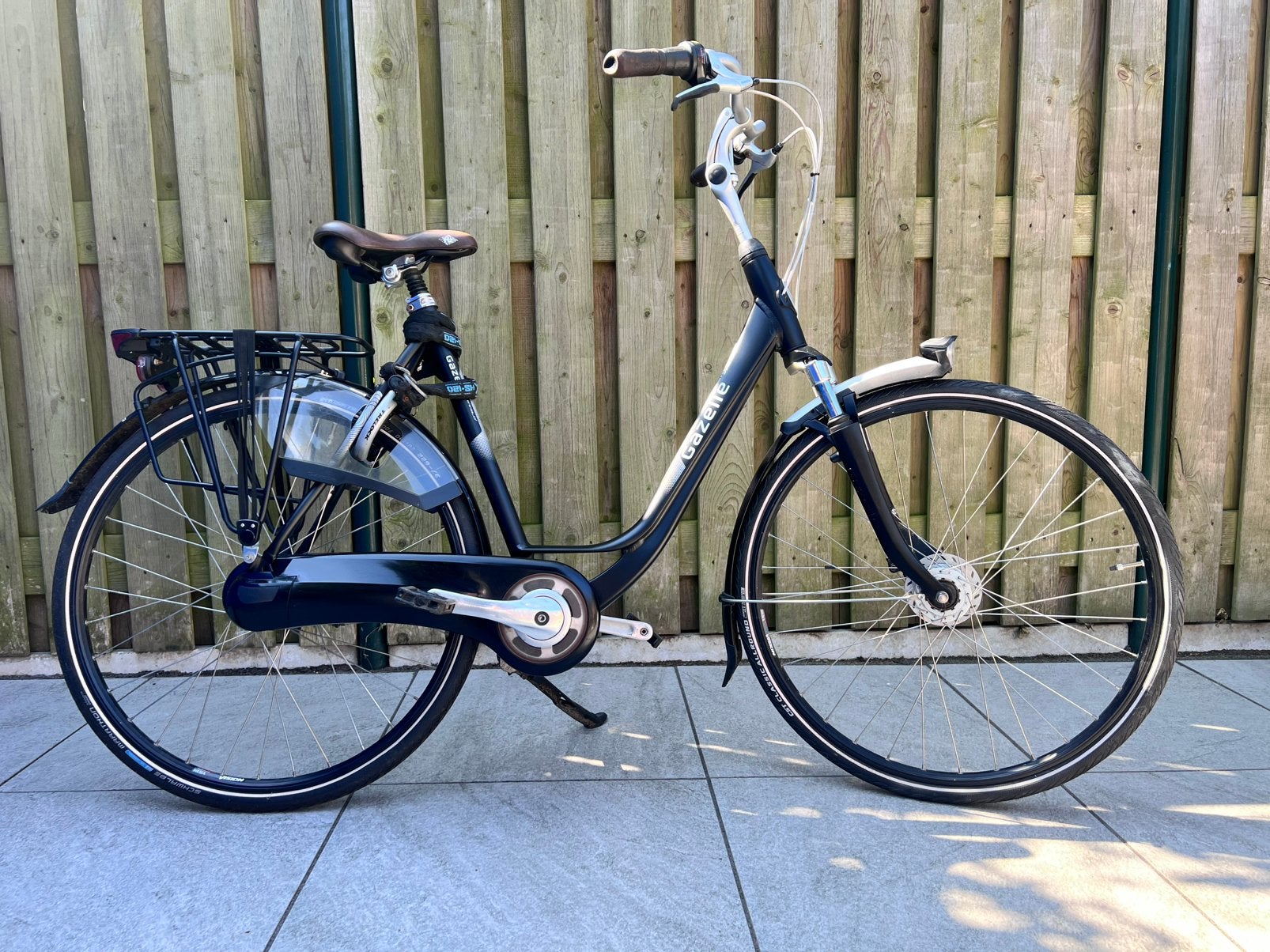 Zgan GAZELLE ORANGE DAMESFIETS(h:57), Fietsen en Brommers, Fietsen | Dames | Damesfietsen, Versnellingen, 56 cm of meer, Zo goed als nieuw