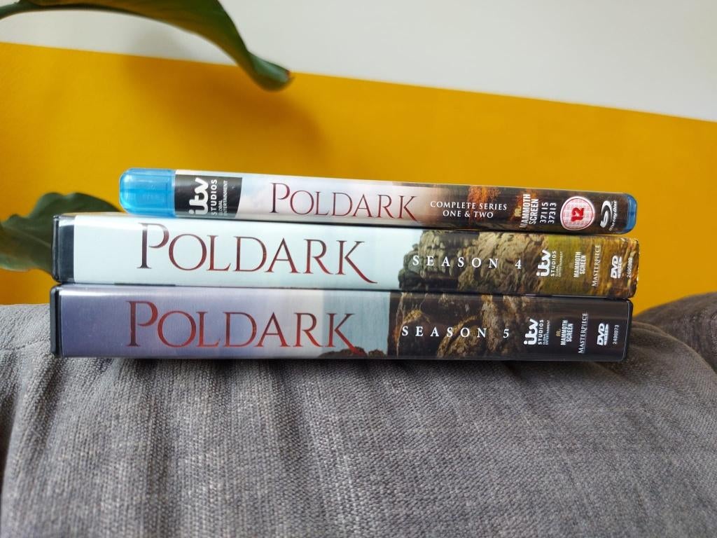 Poldark Britse hitserie seizoen 1,2 en 4 op dvd's, Ophalen, Zo goed als nieuw, Drama
