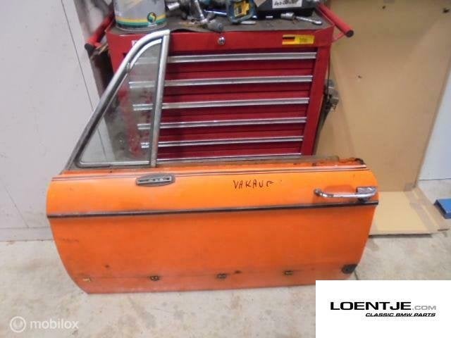 deur links bmw 02 1502 1602 1802 2002 etc, Auto-onderdelen, Carrosserie en Plaatwerk, Gebruikt, Deur, Ophalen of Verzenden, BMW