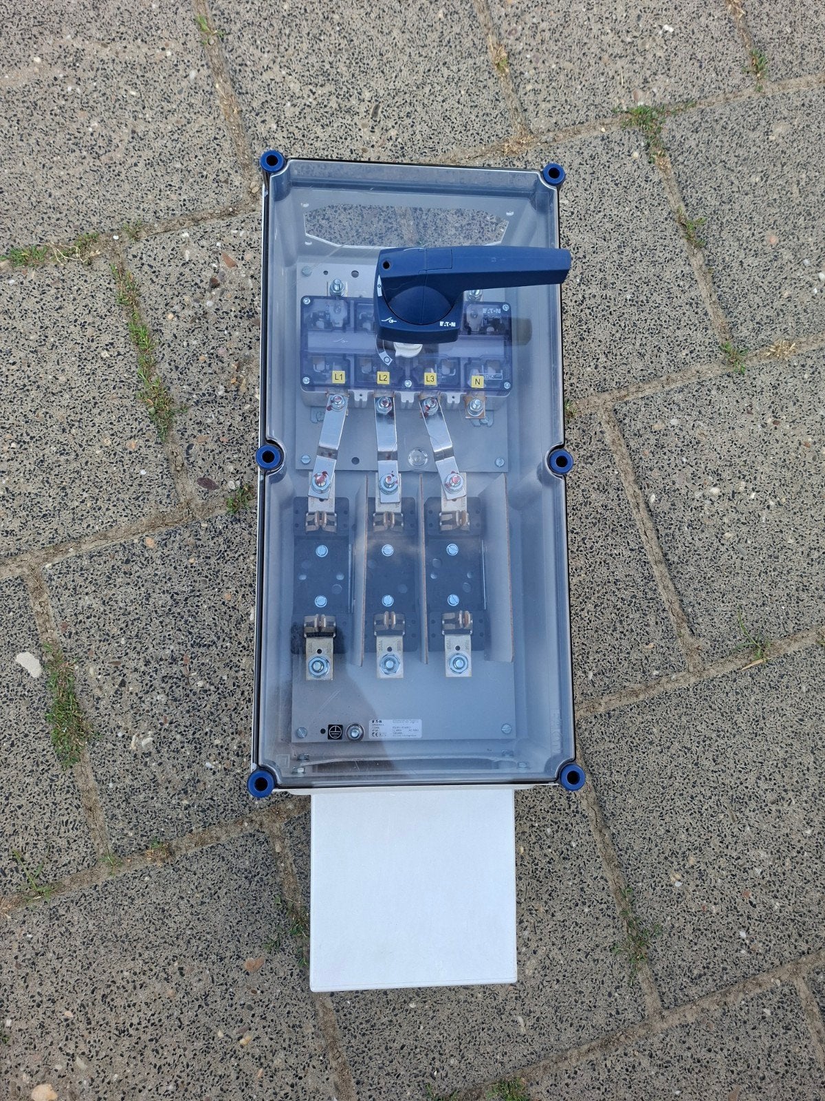 EATON halyester kast met 250a hoofdschakelaar, Ophalen of Verzenden, Gebruikt, Eaton, Overige typen