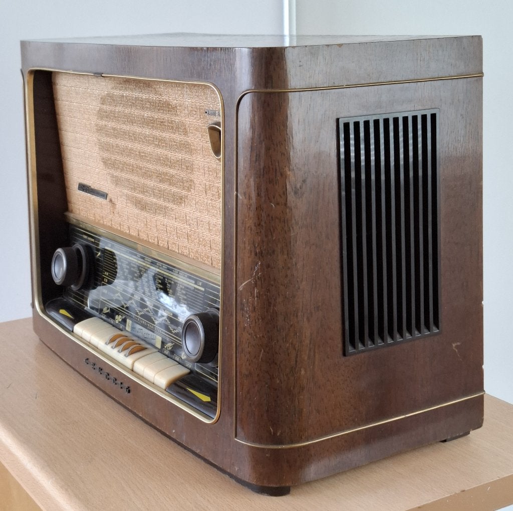 Grundig radio uit 1955., Ophalen, Audio en Video