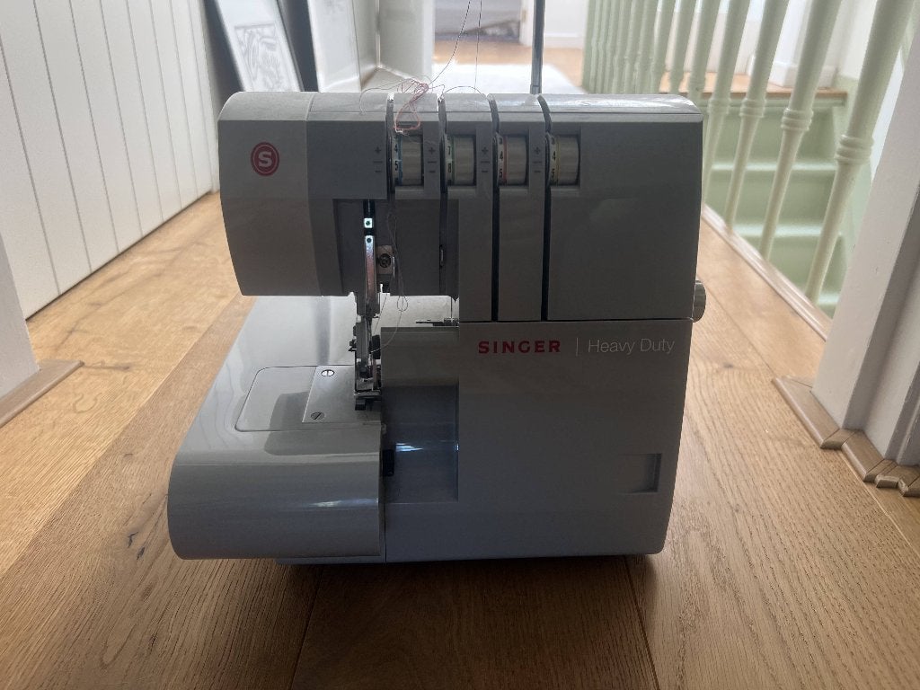 Singer Heavy Duty 14HD854, Ophalen of Verzenden, Zo goed als nieuw, Naaimachine, Singer