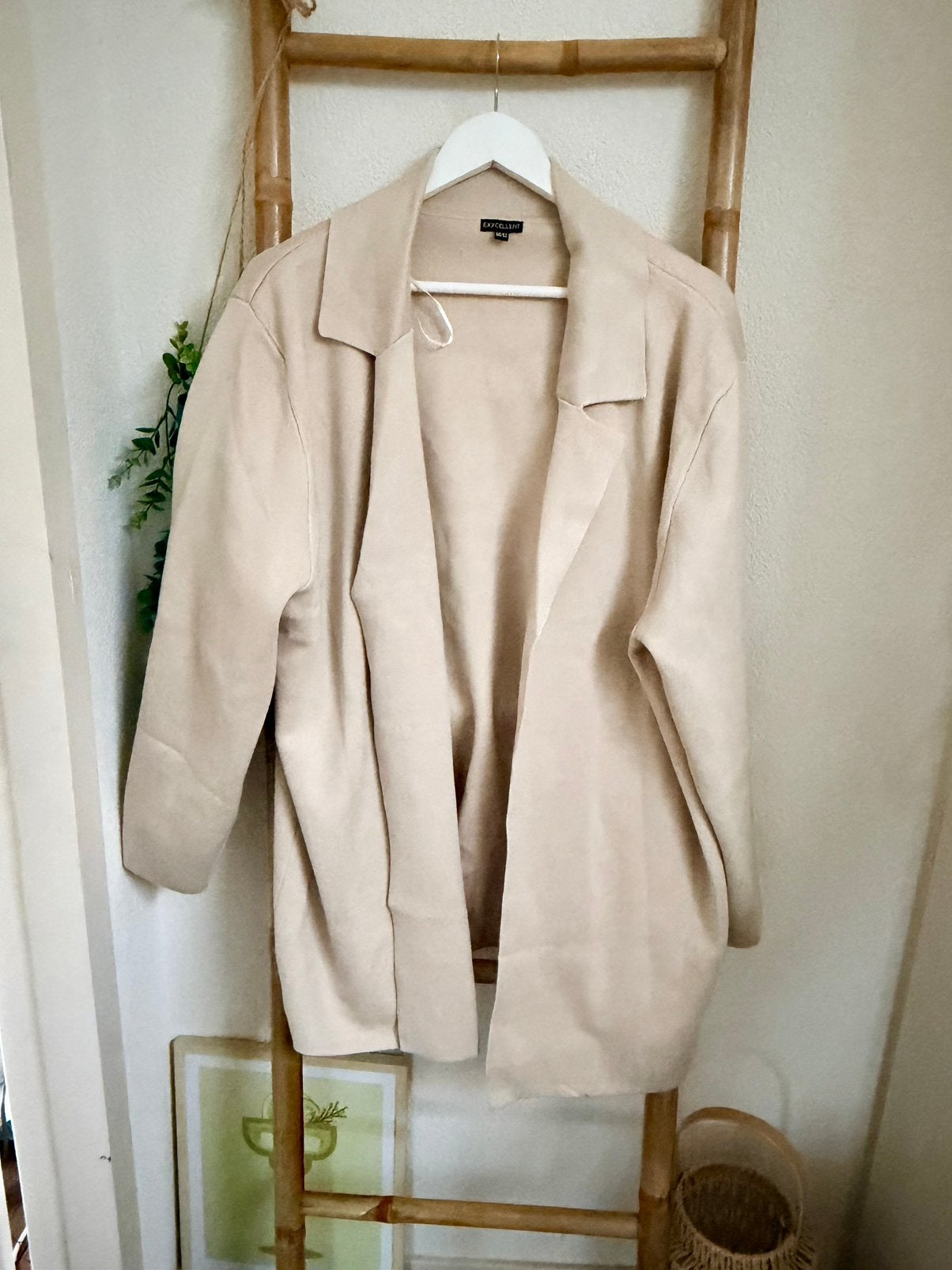 Exxcellent vest maat 50/52, Ophalen of Verzenden, Zo goed als nieuw, Beige, Trui of Vest