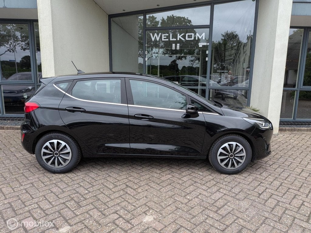 Ford Fiesta 1.0 EcoBoost Hybrid Titanium, Voorwielaandrijving, Euro 6, Automatische klimaatregeling, Origineel Nederlands