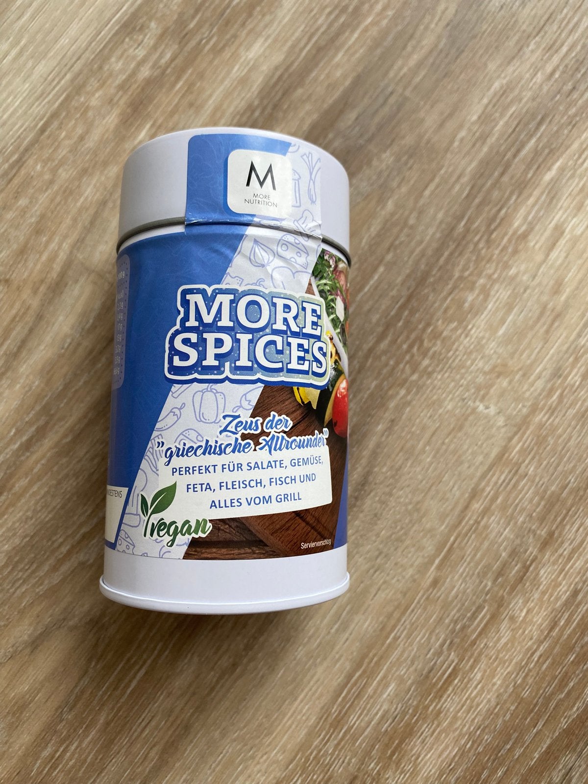 More Nutrition “Zeus” Griekse Kruiden NIEUW!, Ophalen of Verzenden, Nieuw, Overige typen