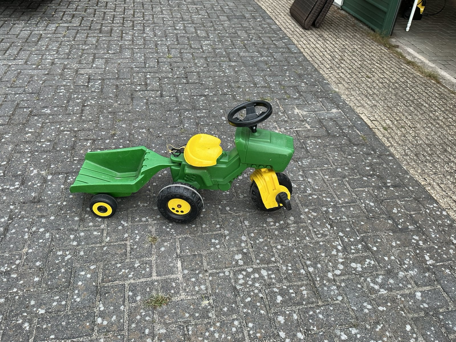 Trap tractor, Kinderen en Baby's, Speelgoed | Buiten | Voertuigen en Loopfietsen, Ophalen, Gebruikt, Trapvoertuig