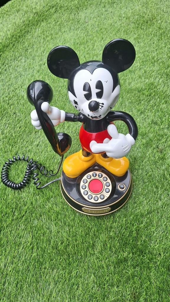 Mickey Mouse Telefoon - Werkend met lichte neusschade, Ophalen, Gebruikt