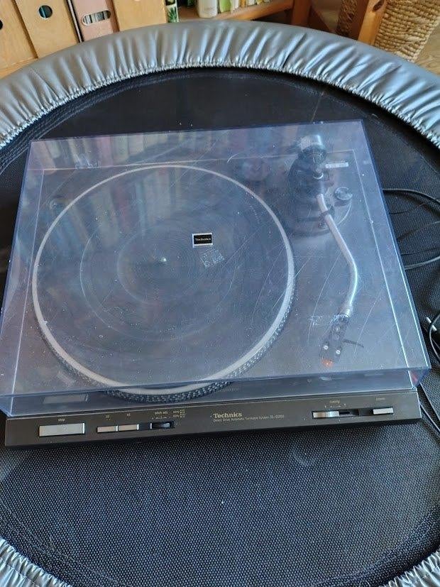 technics SL D202 direct drive, Gebruikt, Pitch-regelaar, Ophalen of Verzenden, Platenspeler