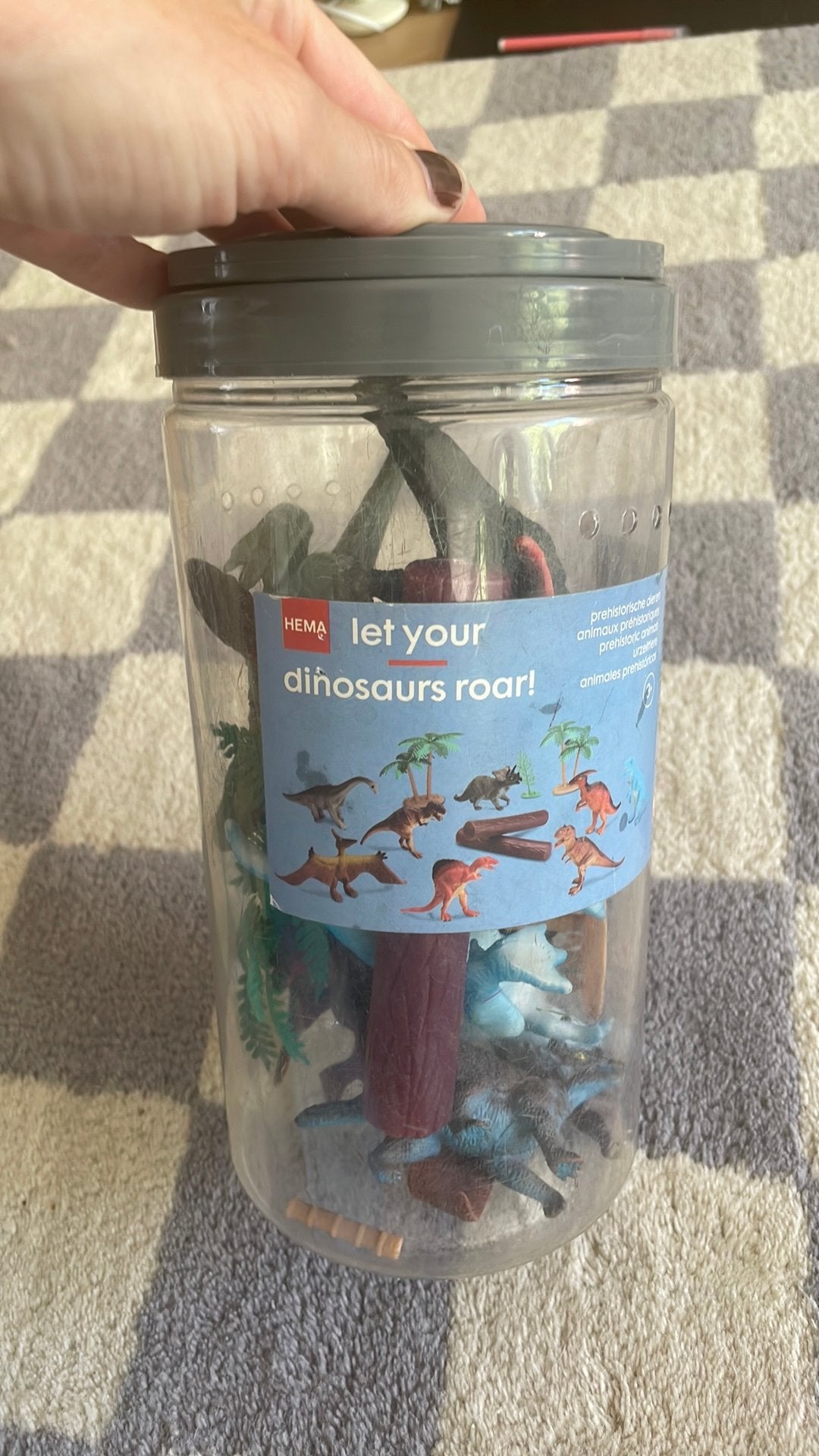 Plastic dino’s HEMA, Ophalen of Verzenden, Zo goed als nieuw