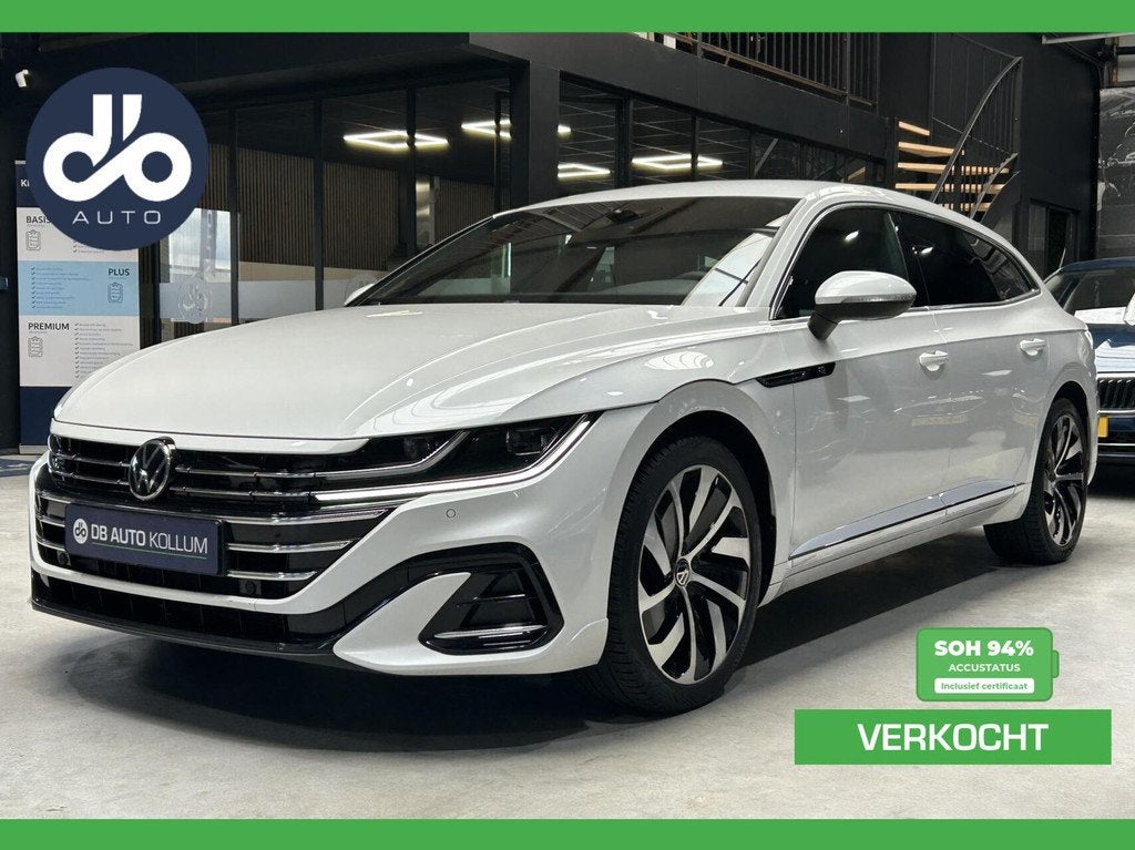 Volkswagen Arteon Shooting Brake 1.4 TSI eHybrid R-Line Busi, Auto's, Volkswagen, Arteon, Gebruikt, Wit, 218 pk