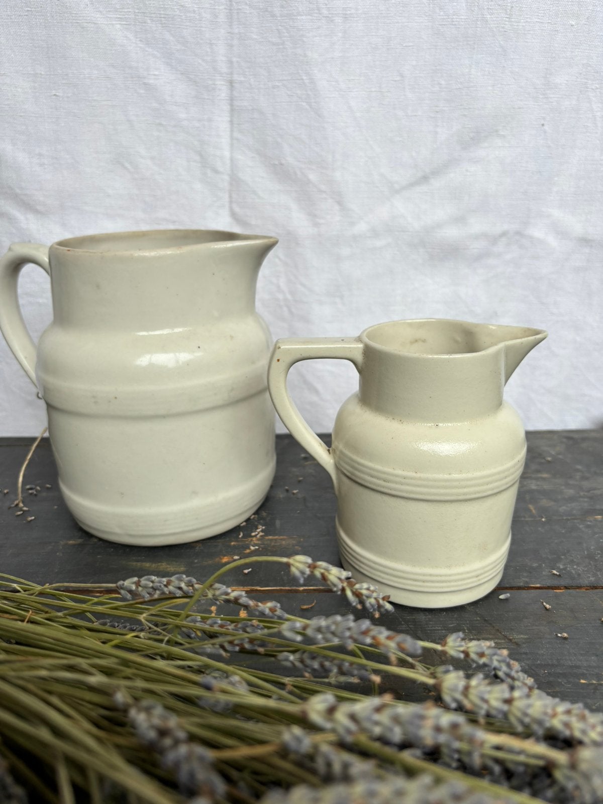 Twee Franse bandenkannen, Ophalen of Verzenden