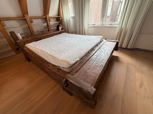 bed, Ophalen, Gebruikt, Bruin, Koloniaal