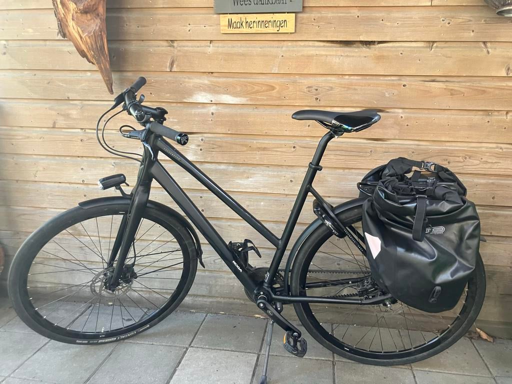 Koga Supermetro Dames 56 met riem en afneembare tassen, Fietsen en Brommers, Gebruikt, 56 cm of meer, Meer dan 20 versnellingen