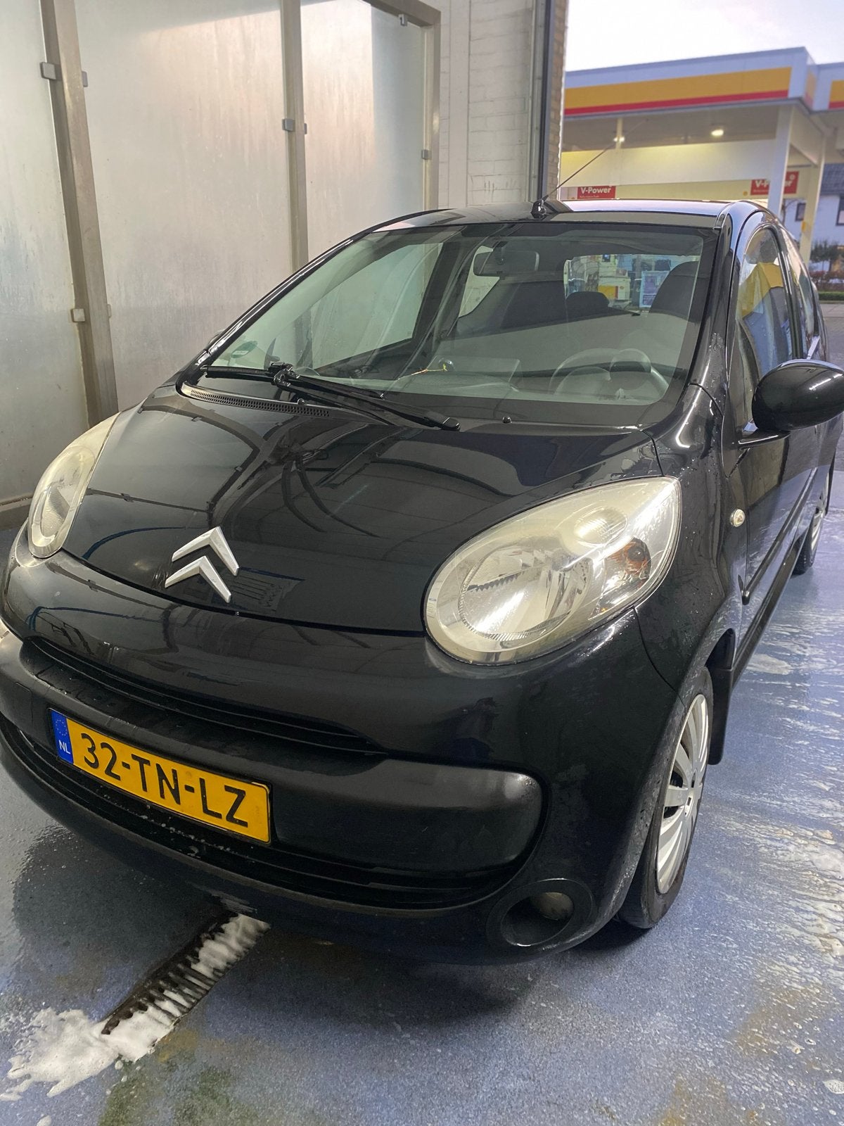 Citroën C1 1.0 3-DRS 2006 Zwart, Auto's, Voorwielaandrijving, 765 kg, 4 stoelen, C1