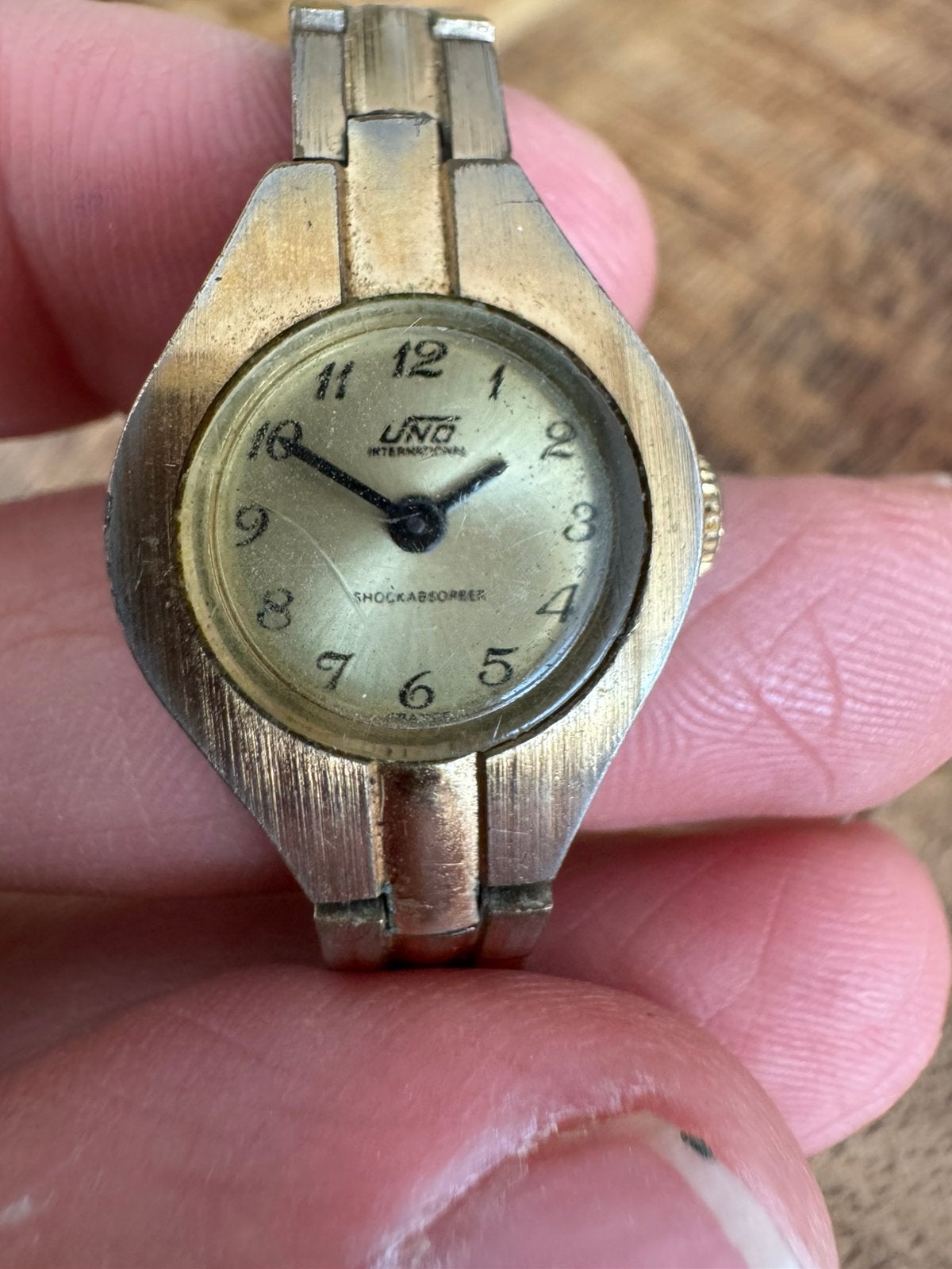 Oude opwind horloge, Ophalen of Verzenden, Zo goed als nieuw, Staal, Overige merken