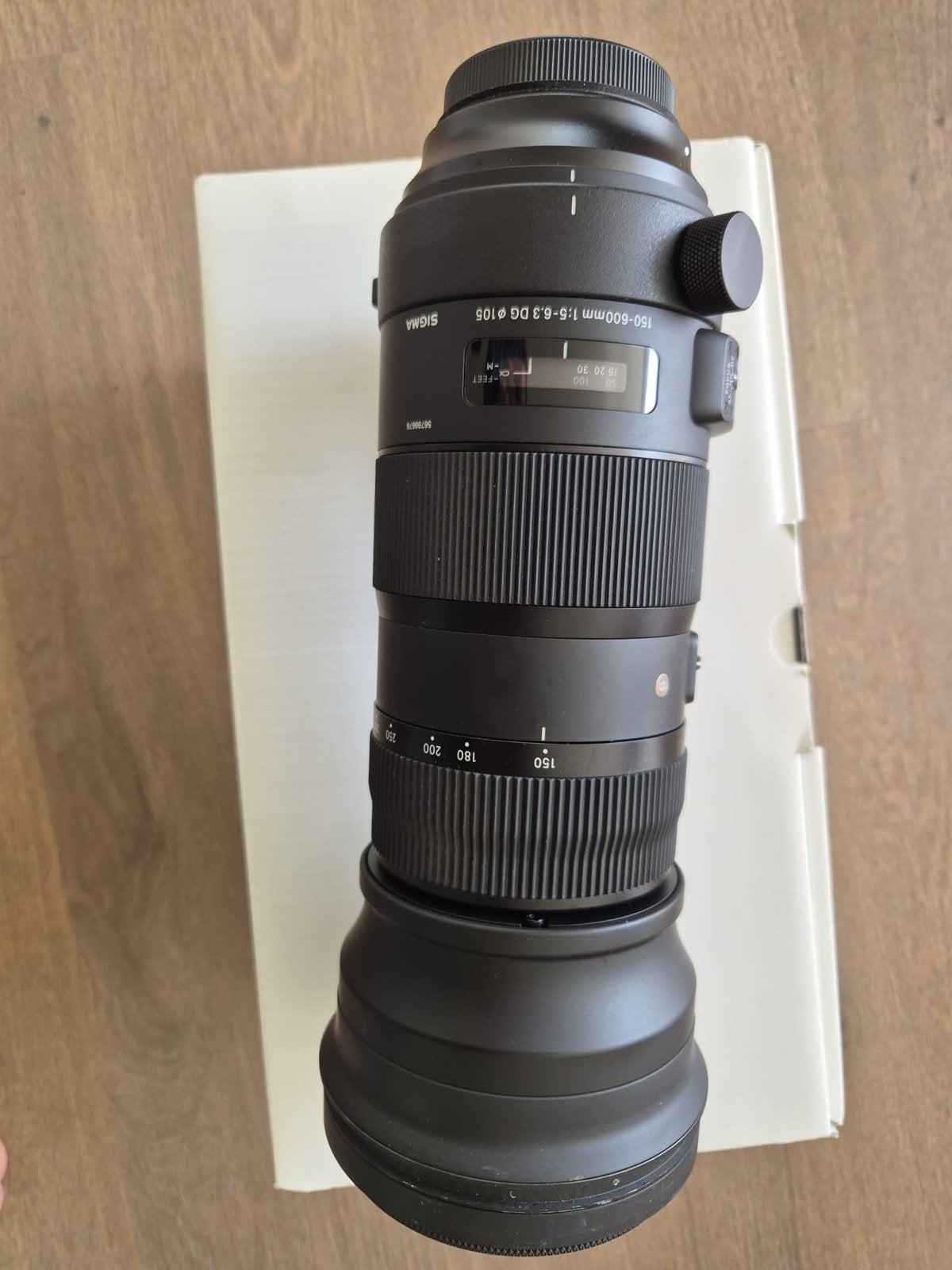 Sigma 150-600mm F5-6.3 DG OS HSM Sports lens (Canon), Audio, Tv en Foto, Fotografie | Lenzen en Objectieven, Ophalen, Zo goed als nieuw