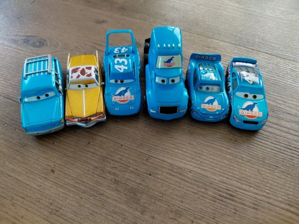 Dinoco set van Cars, Ophalen of Verzenden, Zo goed als nieuw