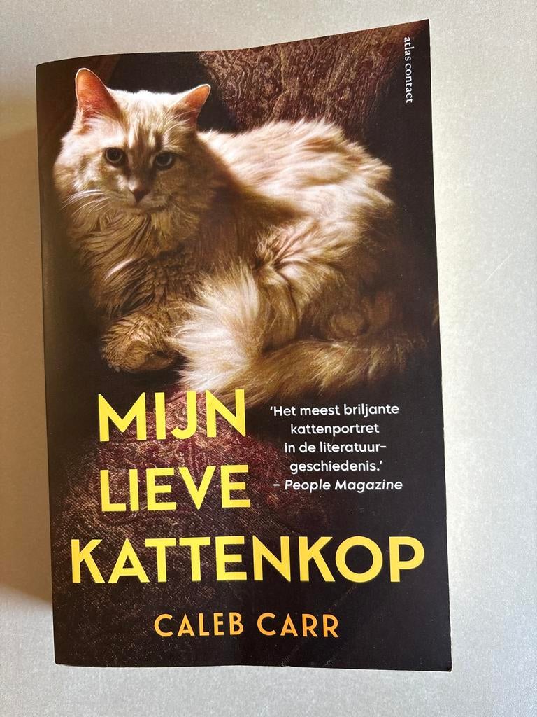 Mijn Lieve Kattenkop - Caleb Carr (Nieuw, Ongelezen), Ophalen of Verzenden, Zo goed als nieuw