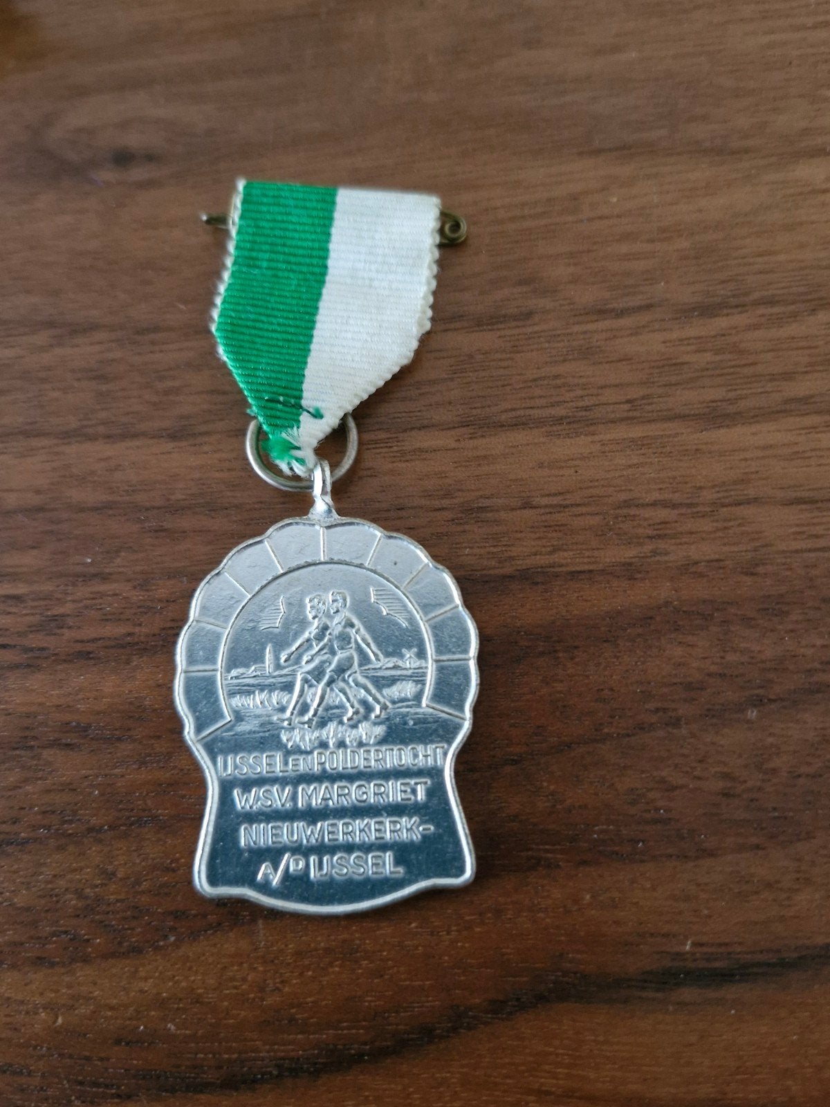 064 Medaille IJsselen Poldertocht WSV Margriet, Ophalen of Verzenden