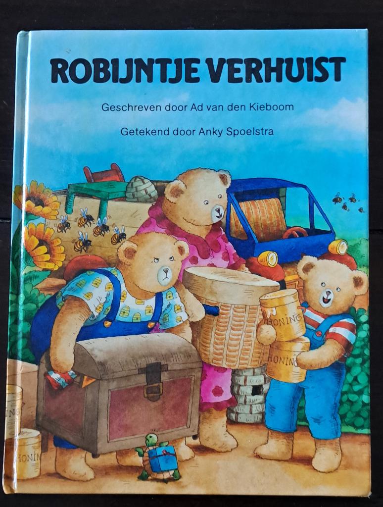 Robijntje verhuist - Ad van den Kieboom, Boeken, Ophalen of Verzenden, Zo goed als nieuw, Fictie algemeen
