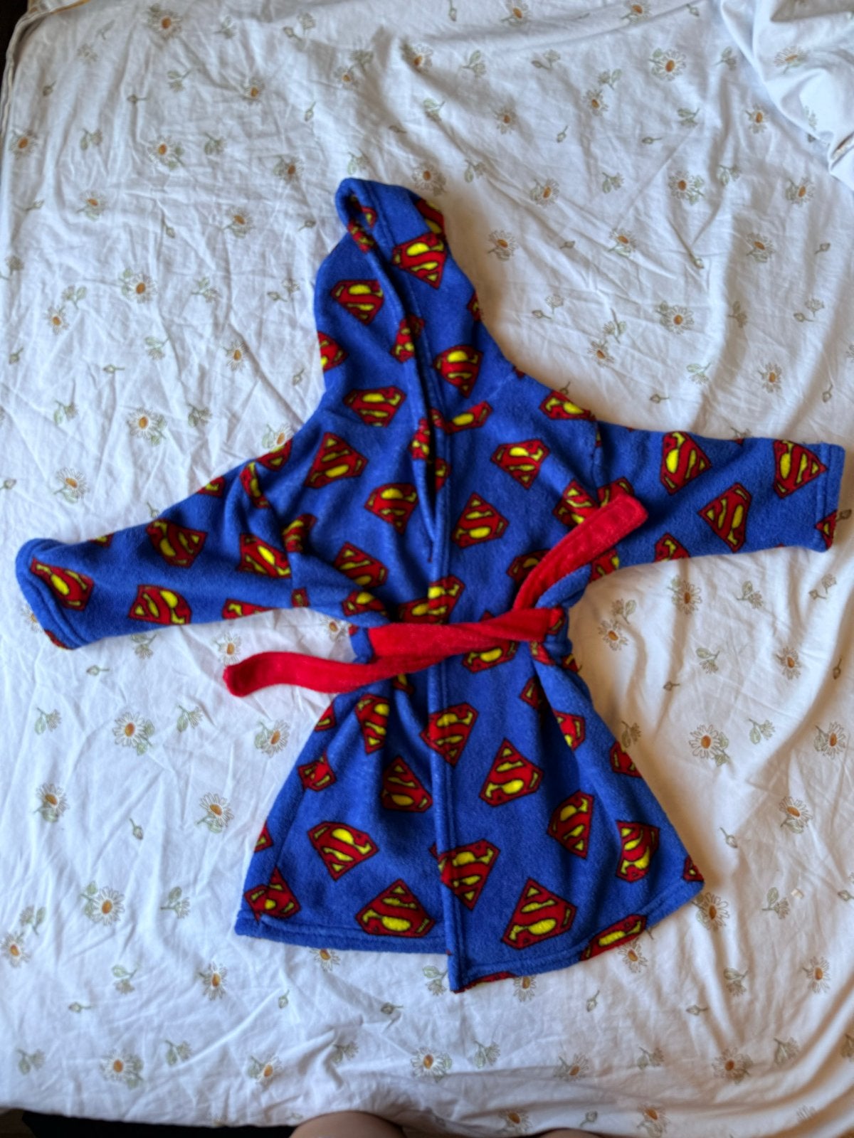2 badjassen voor kinderen: Superman en Groene Draak, Ophalen, Gebruikt, Jongen of Meisje, Nacht- of Onderkleding
