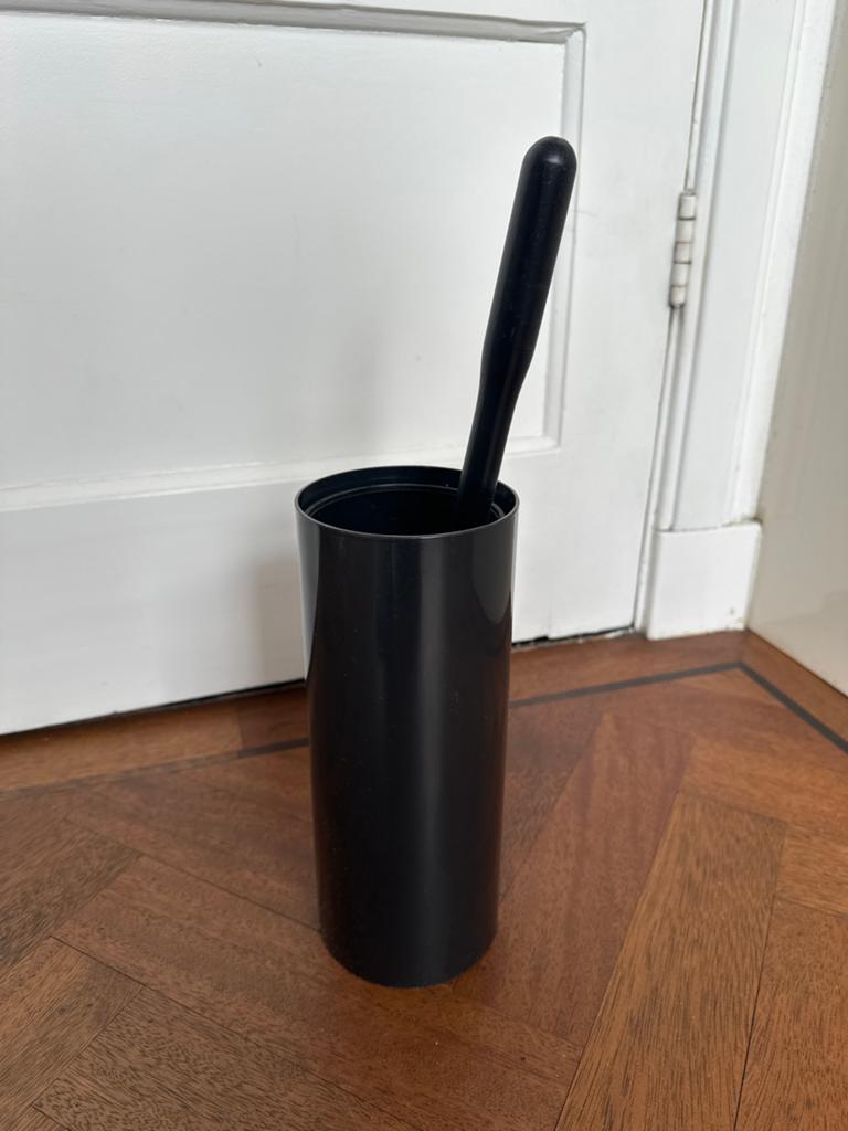 House doctor zwarte WC borstel houder met borstel, Ophalen of Verzenden, Nieuw