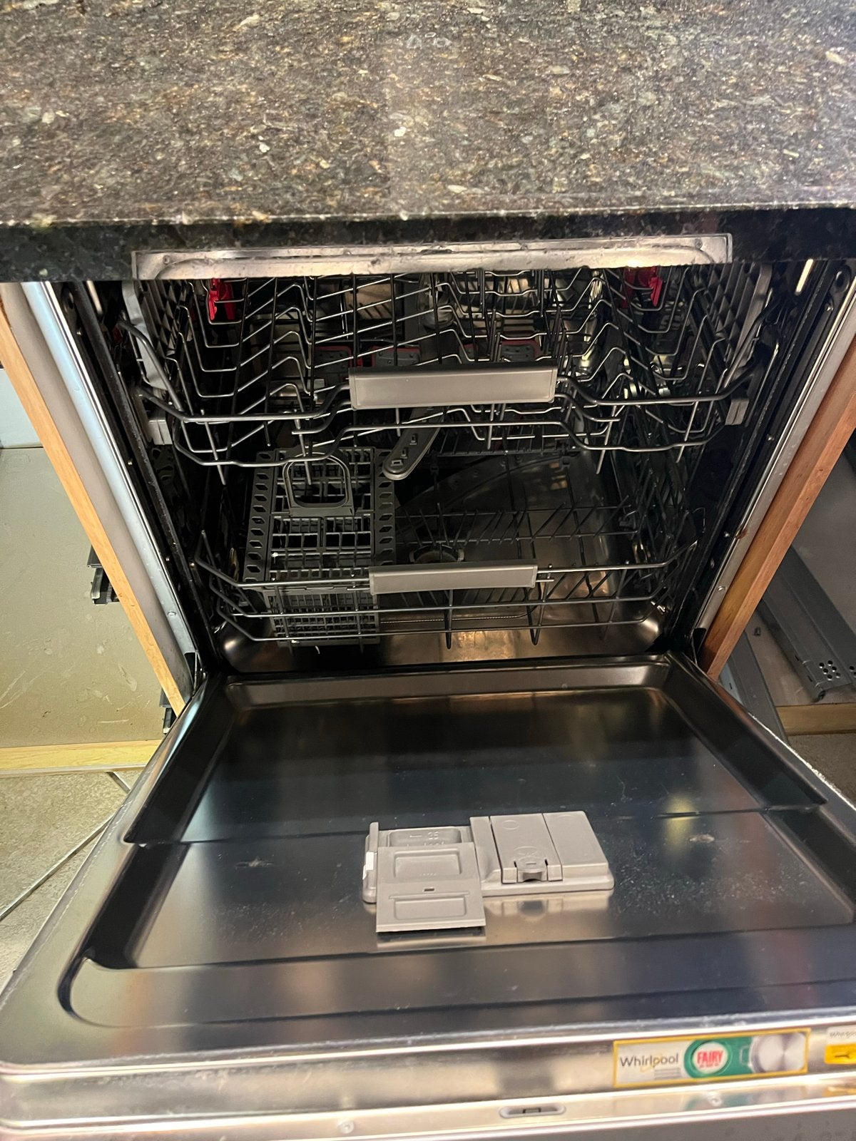 Whirlpool Inbouw Vaatwasser WI 7020 P - Goede Staat, Witgoed en Apparatuur, Ophalen, Gebruikt, Inbouw, 60 cm of meer