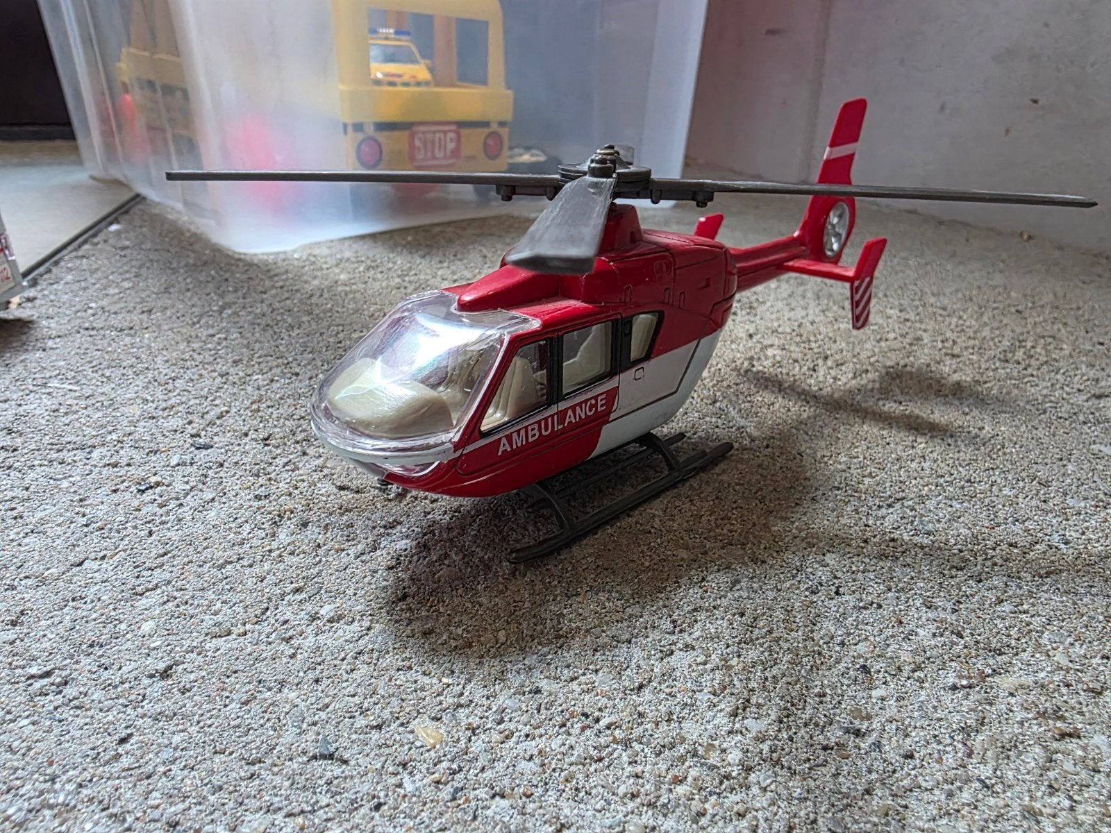 EC135 traumahelikopter 1/55, Ophalen of Verzenden