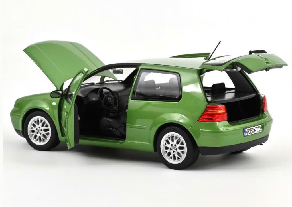 VW Golf GTI '98 Groen met. 1:18 schaal 1/18 NOREV ref 188571, Verzenden, Nieuw, Auto, Norev